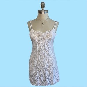 Vintage Ivory Chemise Slip